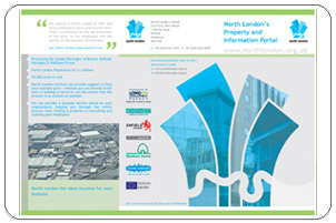 North London Ltd Trifold Leaflet